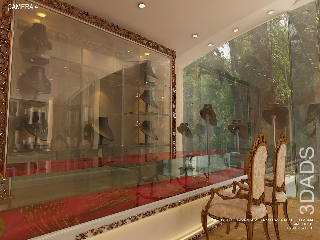 Jewellery Showroom Interior Design