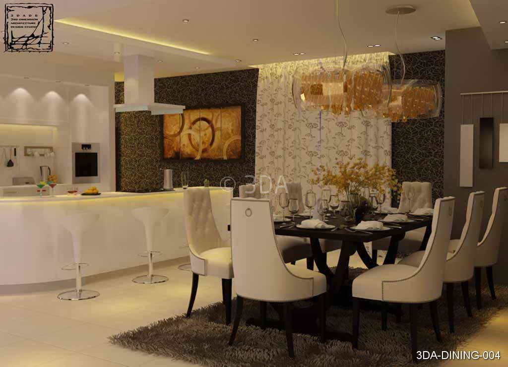 3DA-Dining room interiors-design
